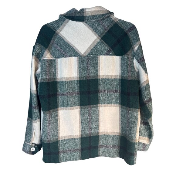 2/$30 Zaful Medium Womens Plaid Button-Up Jacket - Picture 3 of 13